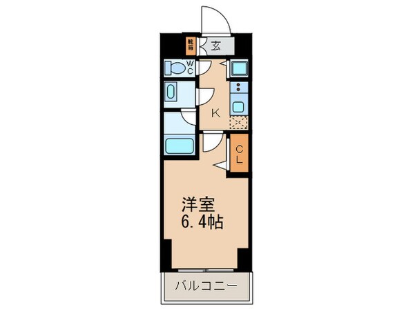 プレミアム大須の物件間取画像